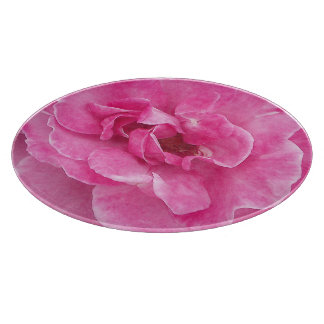 Planche À Découper Rose de jardin rose