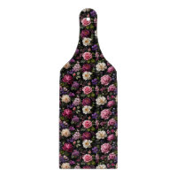 Rose en velours noir