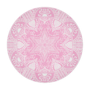 Planche À Découper Rose Mandala