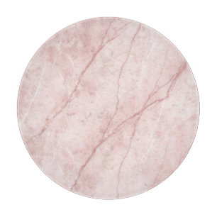 Planche À Découper Rosé Marbre Bio Rouge Poussiéreux Blush