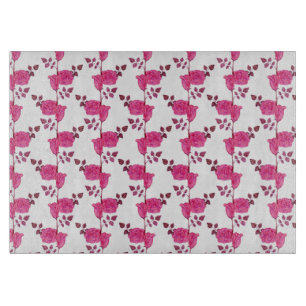 Planche à découper Rose sur la Vigne