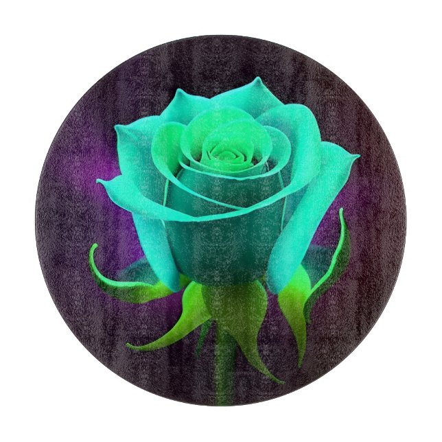 Planche À Découper Rose Vert Néon (Devant)