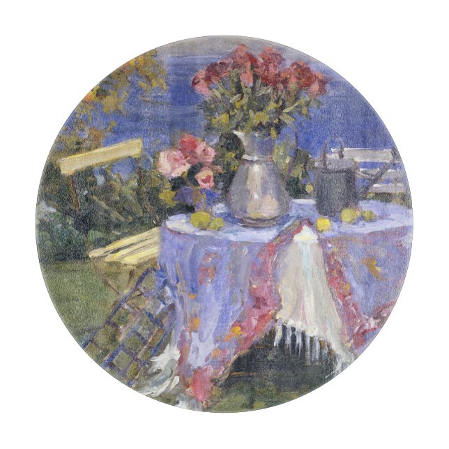 Planche À Découper Roses par la mer (Devant)