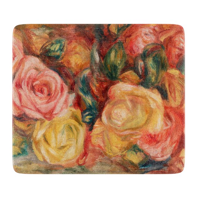 Planche À Découper Roses par Pierre Auguste Renoir (Devant)