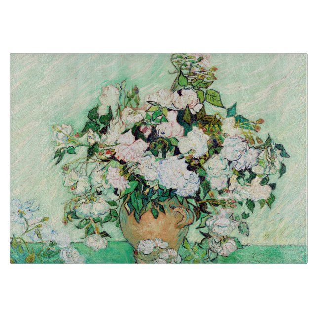 Planche À Découper Roses par Vincent van Gogh (Devant)