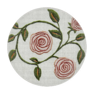 Planche À Découper Roses roses - Charles Rennie Mackintosh