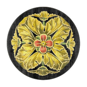 Planche À Découper Rosette architecturale antique n° 3