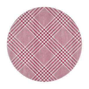 Planche À Découper Rouge blanc cristallin Plaid : Tweeter Tartan