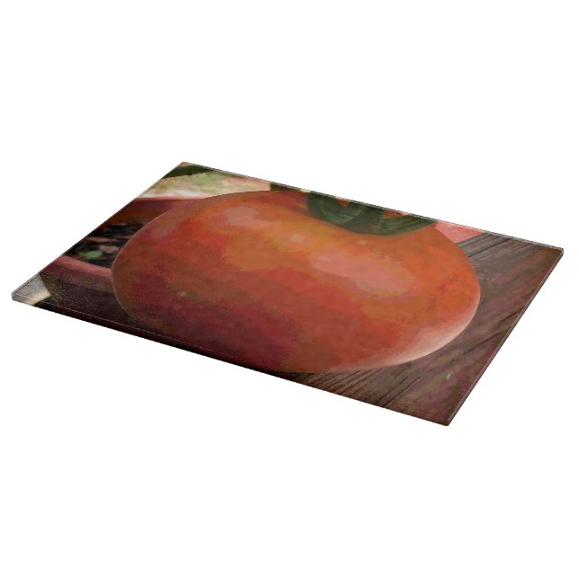 Planche À Découper Rouge tomate (Coin)