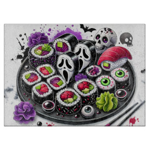 Planche À Découper Rouleaux hantés pour les fêtes d'Halloween