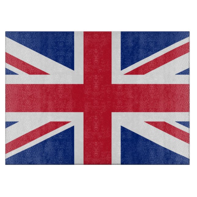 Planche À Découper Royaume-Uni Union Jack Drapeau des colonies britan (Devant)