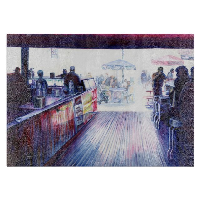 Planche À Découper Ruby's, Coney Island, New York (Devant)