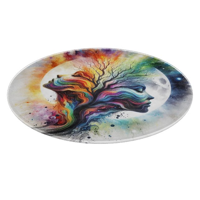 Planche À Découper Saisons De La Lune (Coin)