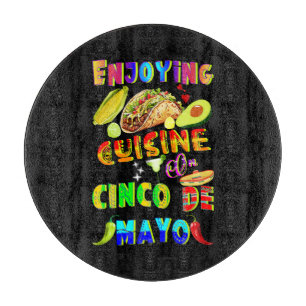 Planche À Découper Savourez Une Cuisine Sur Le Cinco De Mayo