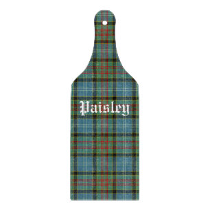 Planche À Découper Scotland Paisley District Tartan Personnalisé