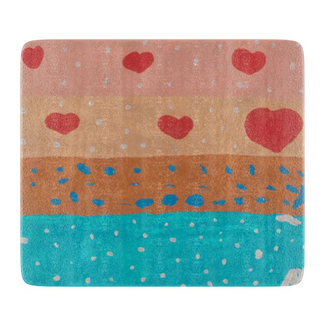 Planche À Découper Semences de l'amour Coupe Board (Devant)