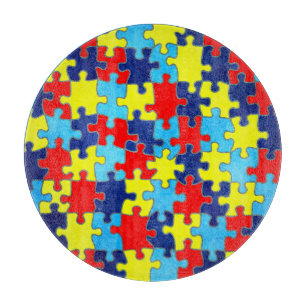 Planche À Découper Sensibilisation sur l'autisme-Puzzle par Shirley T