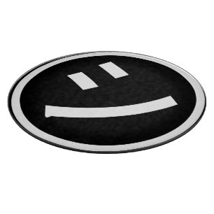 Planche À Découper ㋛ Shi Kana Katakana Smiling Emoji / Emoticon
