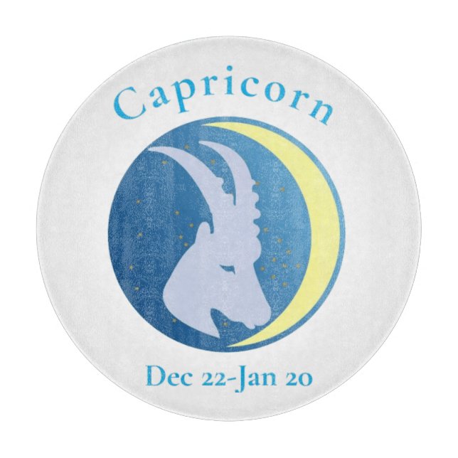 Planche À Découper Signe Capricorne Thunder_Cove (Devant)
