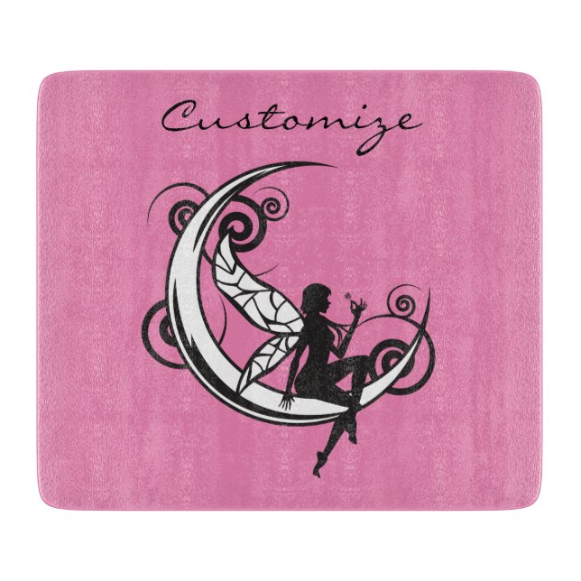 Planche À Découper Silhouette Fée Lune Thunder_Cove (Devant)