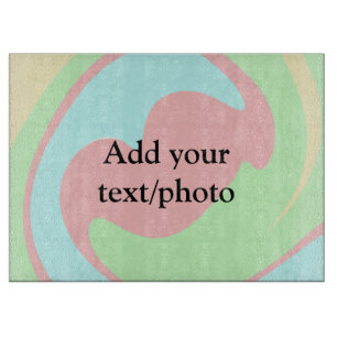 Planche À Découper Simple acrylique pour marbre ajouter votre nom de