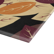 Simple automne laisse foncé