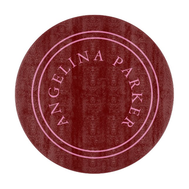 Planche À Découper Simple minimaliste moderne unique (Devant)