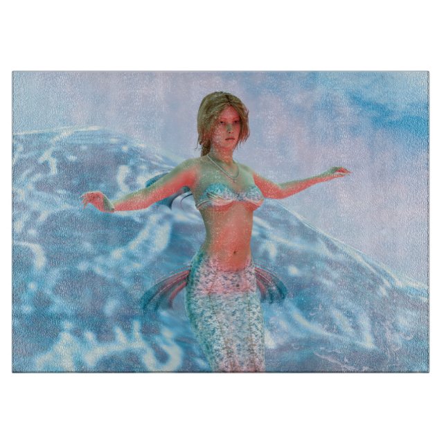 Planche À Découper Sirène Fantastique (Devant)