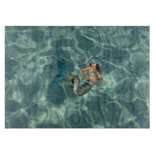 Planche À Découper Sirène sous-marine