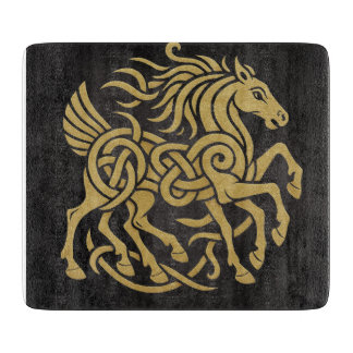 Planche À Découper Sleipnir Cheval à Huit Pattes Mythologie Nordique