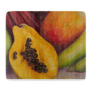 Planche À Découper Slice of Paradise – Tropical Fruit Cutting Board