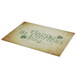 Planche À Découper SlipperyJoe's Happy St. Patrick's Day holiday Iris