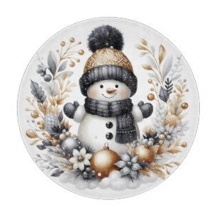 Planche À Découper Snowman