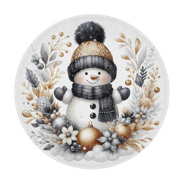 Planche À Découper Snowman (Devant)