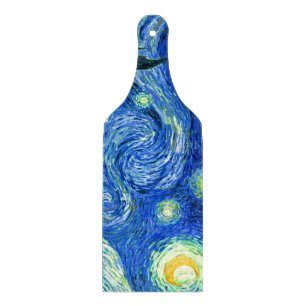 Planche À Découper soirée étoile vincent van gogh