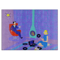 Soirée rétro à la maison