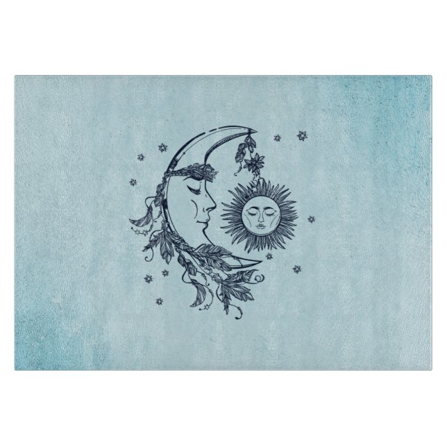 Planche À Découper Soleil et Lune (Devant)