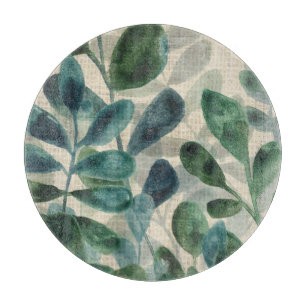 Planche À Découper Sophistication verdoyante - Feuilles tropicaux