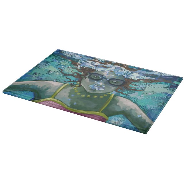 Planche À Découper Sous la nage aquatique (Coin)