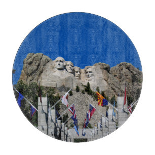 Planche À Découper Souvenir photo personnalisable Mount Rushmore