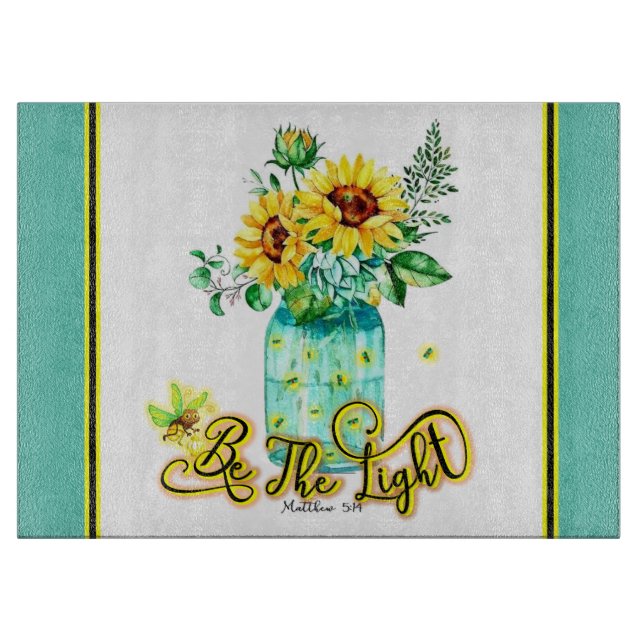 Planche À Découper Soyez La Lumière (Devant)