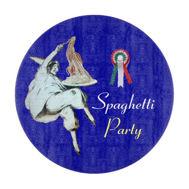 Planche À Découper SPAGHETTI PARTY CUISINE ITALIENNE, RESTAURANT, Ble (Devant)