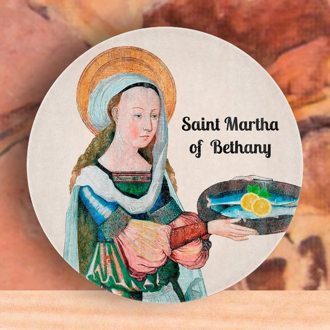 Planche À Découper St. Martha de Béthanie dans sa cuisine (Det; Plain (Créateur téléchargé)