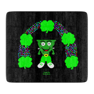 Planche À Découper St. Patrick's FrankenCheese Cutting Board