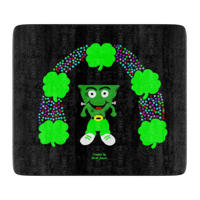 Planche À Découper St. Patrick's FrankenCheese Cutting Board (Devant)