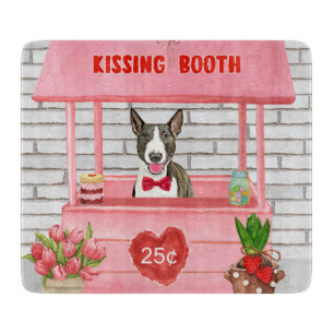 Planche À Découper Stand de baisers de la Saint-Valentin pour chien B