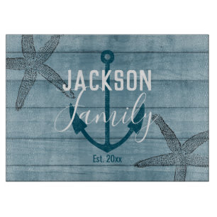 Planche À Découper Starfish Rustique Poisson à étoiles Custom Family 