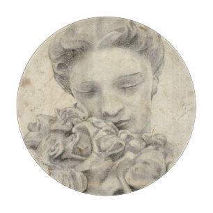 Planche À Découper Statue du Jardin I