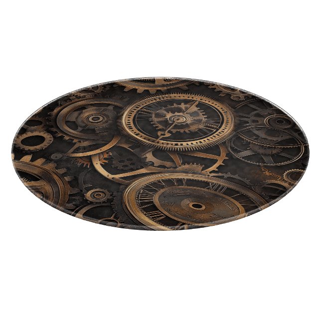 Planche à découper Steampunk Vintage (Coin)
