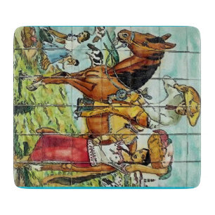 Planche À Découper Style mexicain de cru de tuile